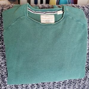 Men's XXL "Weatherproof" Seagreen sweatshirt